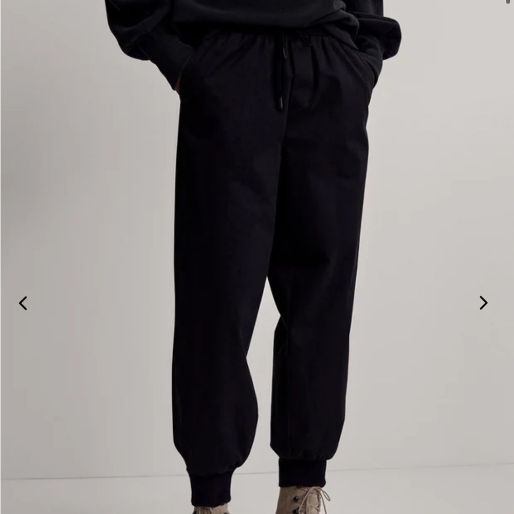 Black joggers